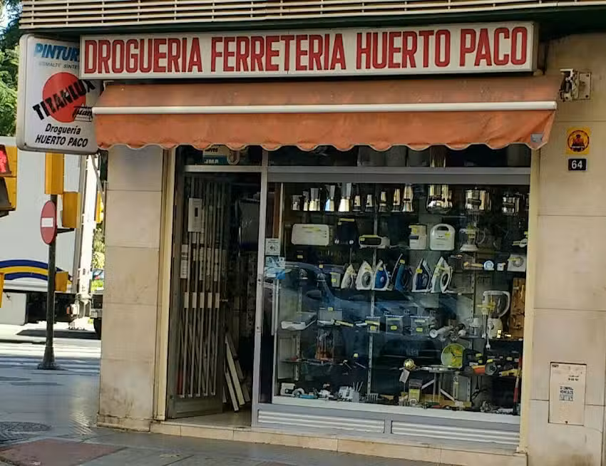 Droguer&iacute;a-Ferreter&iacute;a &laquo;Huerto Paco&raquo;