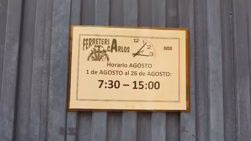 Ferreter&iacute;a Carlos