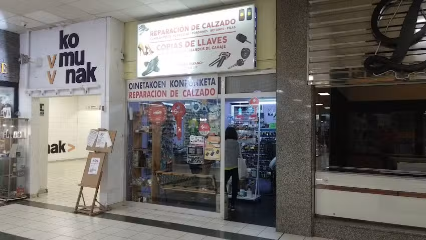 Ferreter&iacute;a, copias de llaves y reparaci&oacute;n de calzado