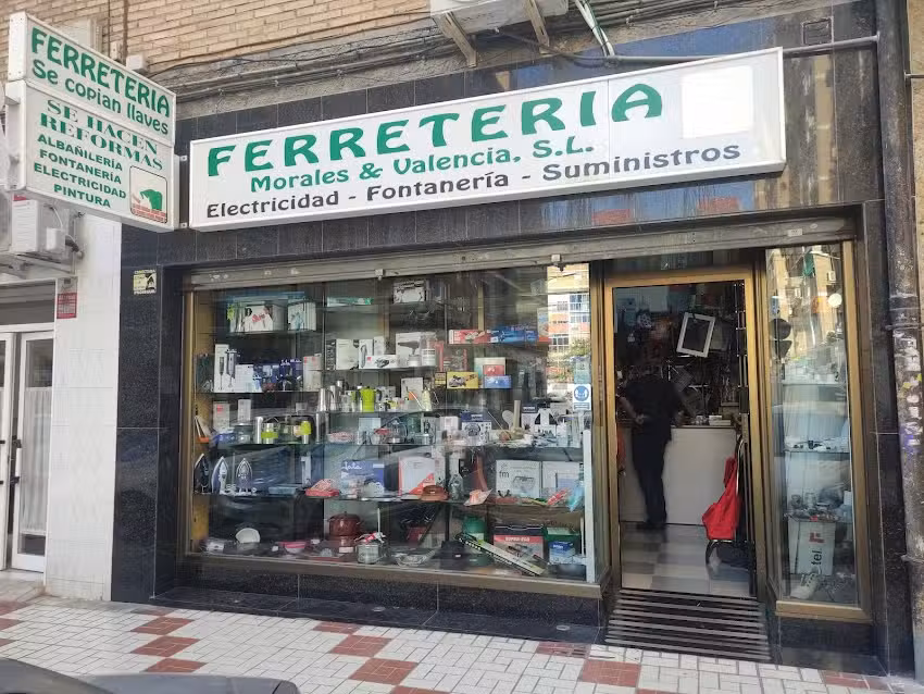 FERRETERIA: Morales & Valencia, S. L.