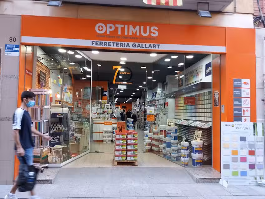 OPTIMUS &ndash; Ferreteria, Pintures i Bricolatge Online Gallart &ndash; Servei a Domicili en Calella &ndash; Maresme