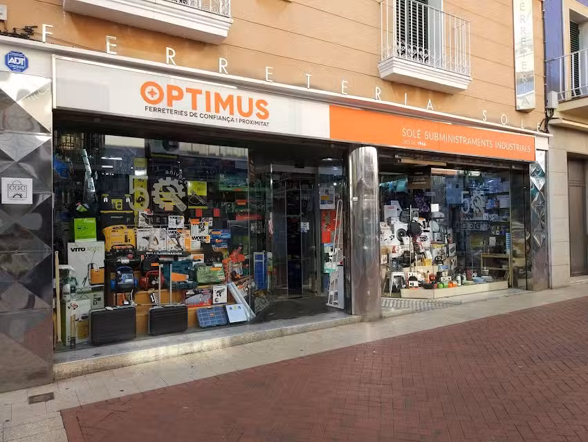 OPTIMUS &ndash; SOL&Eacute; Ferreter&iacute;a i Subministraments Industrials