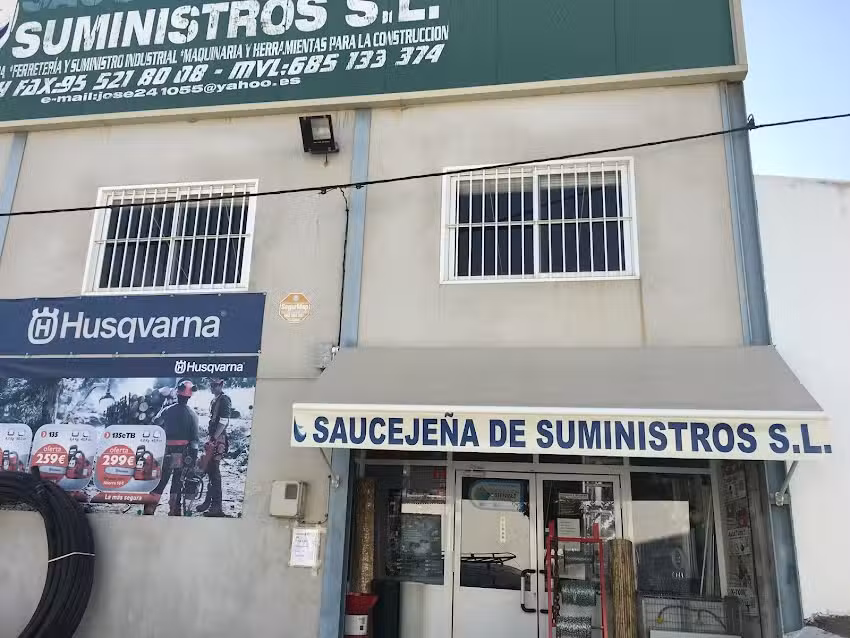 Sauceje&ntilde;a de suministros